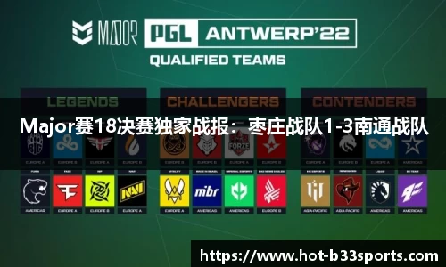 Major赛18决赛独家战报：枣庄战队1-3南通战队